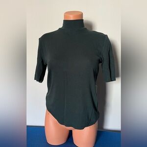 Marine layer Classic Black Women's Turtleneck Top size L